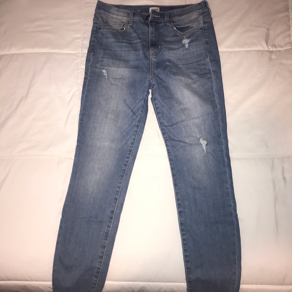 Fashion Nova high rise stretch denim skinny jeans